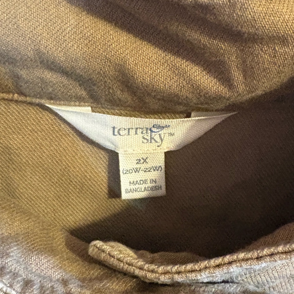 Tan Utility Jacket - Picture 3 of 3